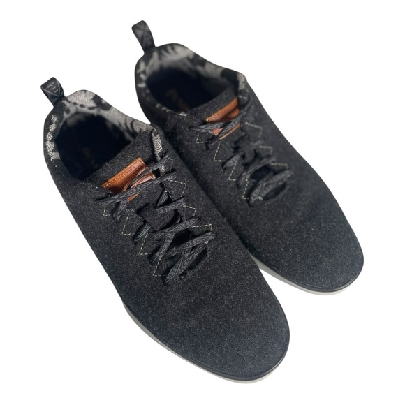 Pendleton Women’s Ultralight Vibram Soles Charcoal Grey Wool Sneakers Size-9 - Picture 9 of 10